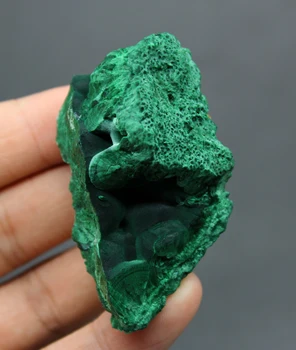 

70g Natural velvet aperture malachite mineral specimen crystal Stones and crystals Healing crystal Free shipping from China