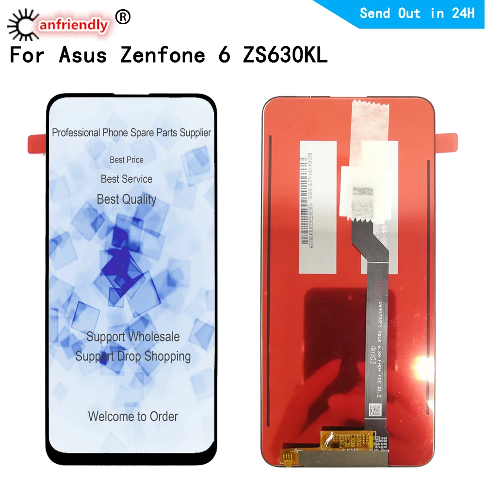 For Asus Zenfone 6 2019 ZS630KL LCD 