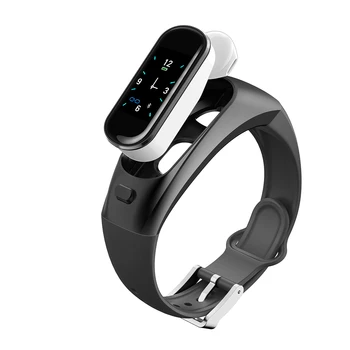 

H109 Smart Watch Headset Mens Bluetooth Wireless Earphone Women Blood Pressure Heart Rate Monitor Smartwatch Band Bracelet