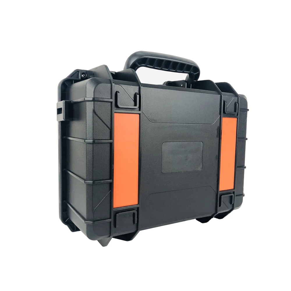 Hard waterproof plastic cameras case with dividers inside 350*250*160 mm