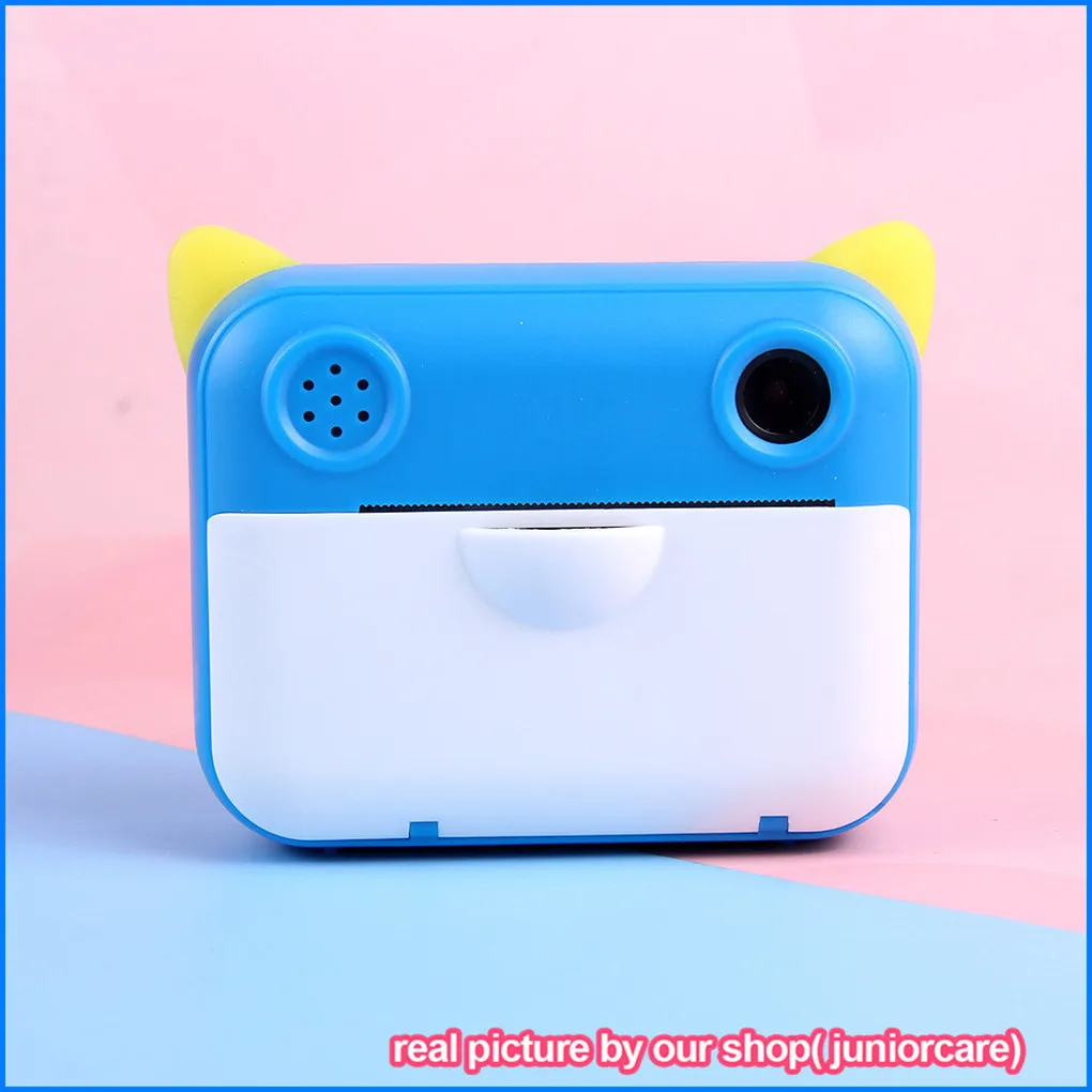 Children's Camera With Print Upgrade Selfie Kids Instant Camera Digital Zero Ink Video Camera Dual Lens 1080P HD Video Recorder best small digital camera