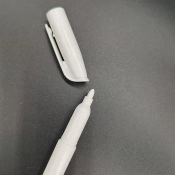

Water-Based Single-head Marking Wet Glass Pen White Ink Wipable Marking Pen
