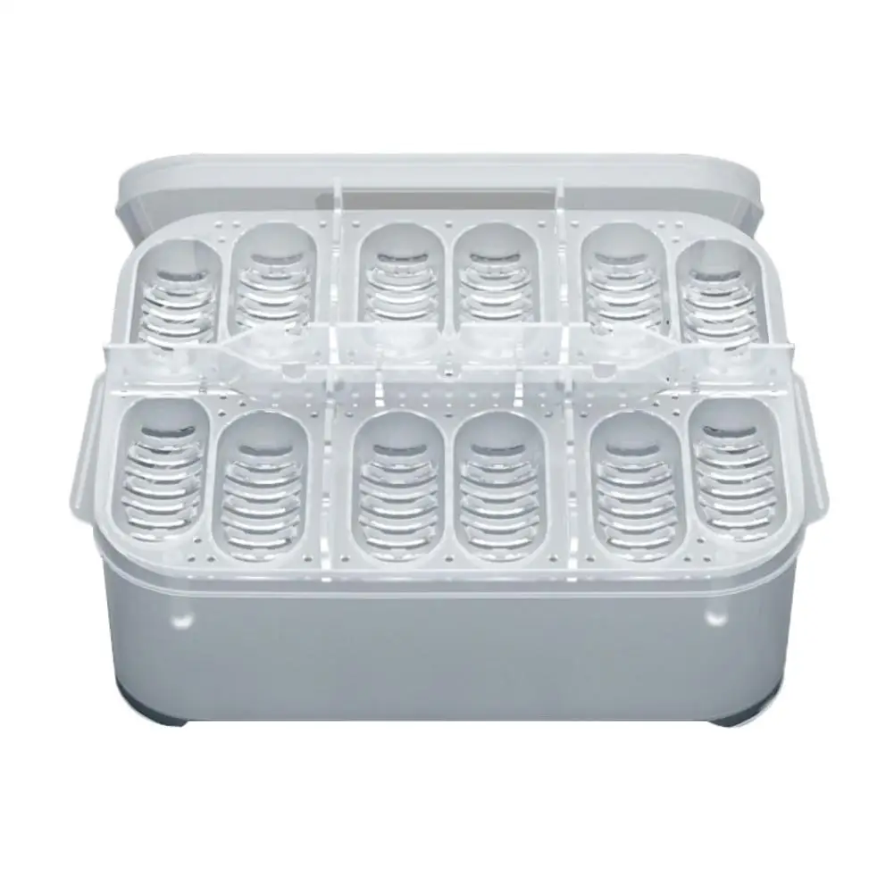 12 Compartment Reptile Breeding Box Professional Egg Incubator for