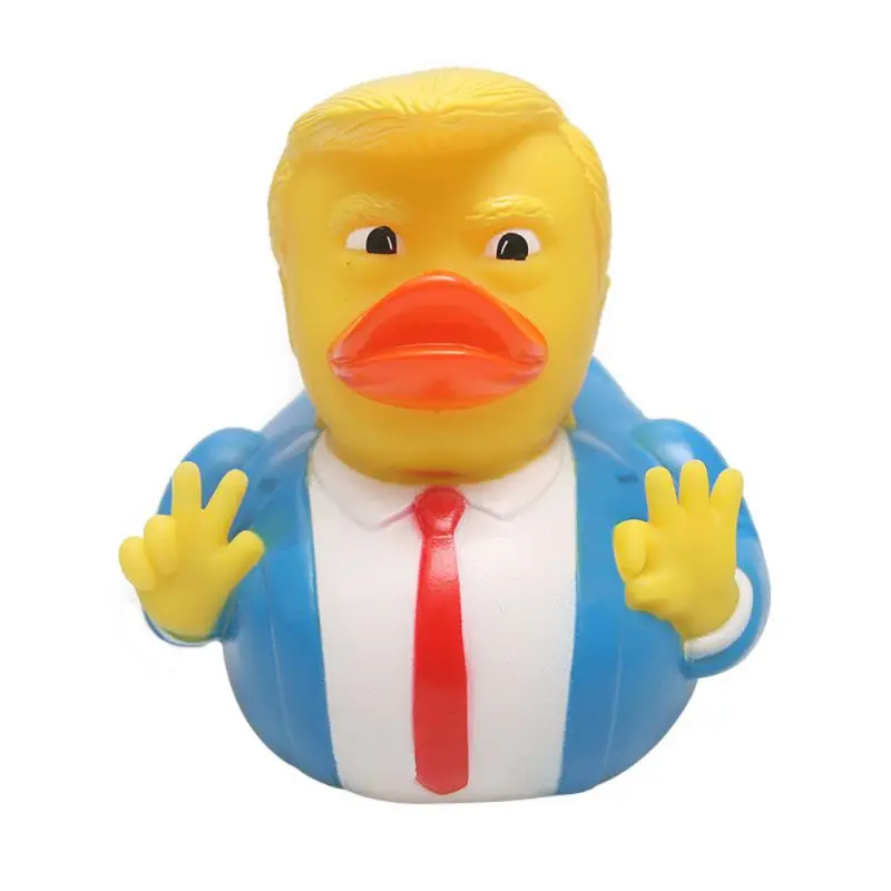 DONALD trump Mini Rubber Duck Fun Toy. 