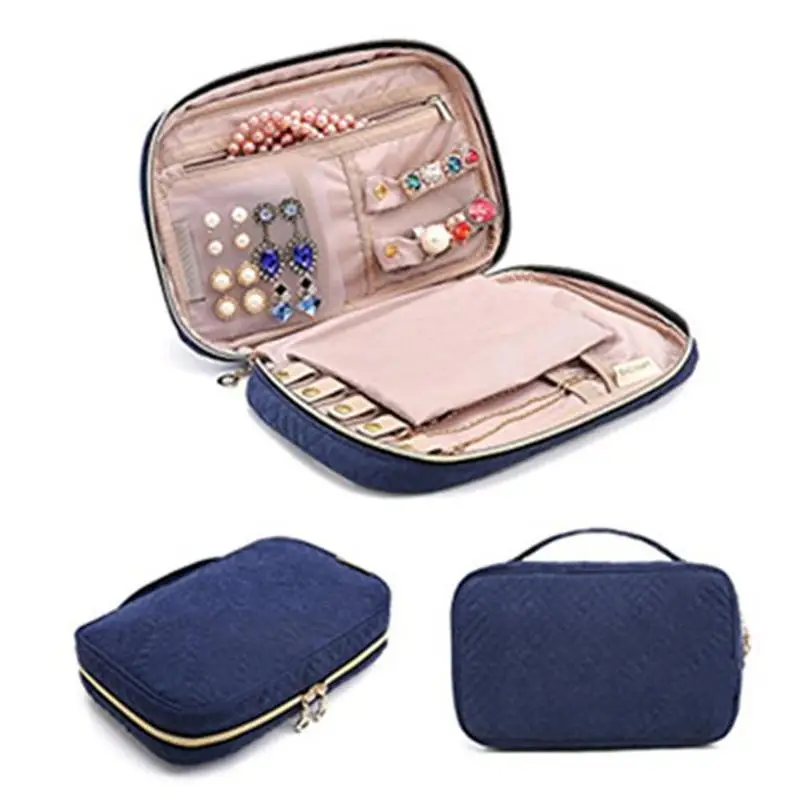 

Travel Jewelry Organizer Bag Case Roll Pouch Storage Bags Portable Jewelry Organizer For Travel