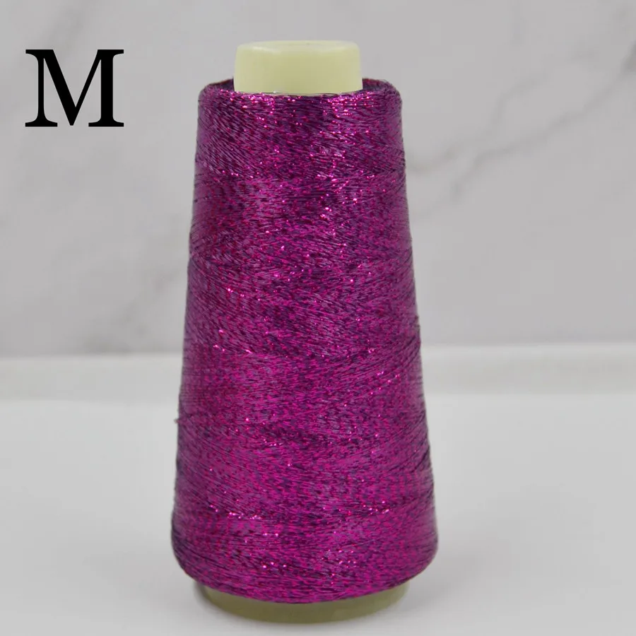 Premium Gold & Silver Acrylic Embroidery & Sewing Thread - 2000m Spool
