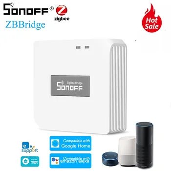 

SONOFF ZBBridge Smart Home Zigbee 3.0 Gateway Support eWeLink APP Alexa Google Home Work With Motion Door/window Sensor