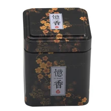 Ретро китайские чайные добавки железная жестяная коробка для конфет Печенье Коробка для хранения шоколада кофейная банка винтажный органайзер для хранения#137