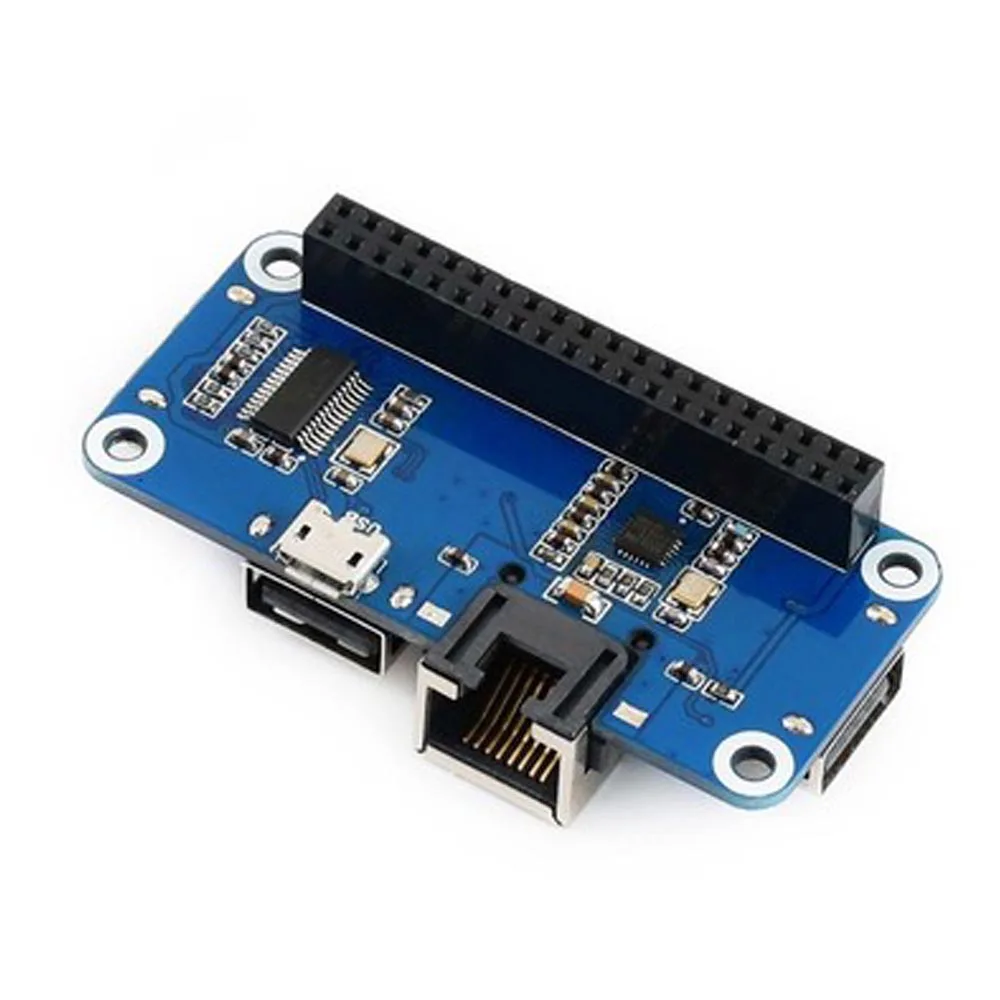 Raspberry Pi Zero W usb-хаб шляпа с RJ45 Ethernet портом для RPI zeroW/WH/2B/3B/3B+/4B