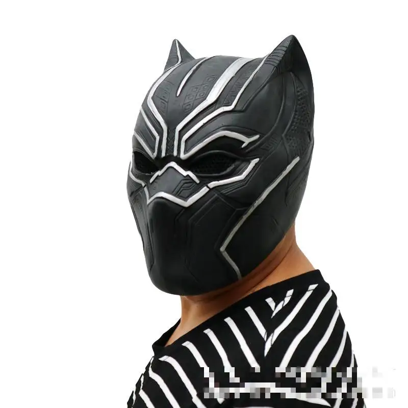 

Captain Usa 3 Civil War Panther Mask Helmet Manway Movie Peripheral Cos Mask Halloween Helmet Projects Cosplay Toys