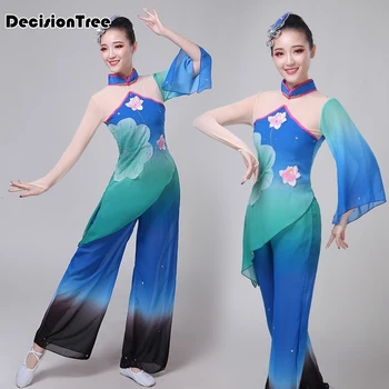 

2020 traditional chinese clothing women hanfu fairy dress ancient han dynasty princess national stage folk dance festival outfit