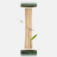 Прочный шампур из бамбуковых палочек для барбекю Фруктовый Шашлык Из Натурального Дерева 25 см палочки для барбекю