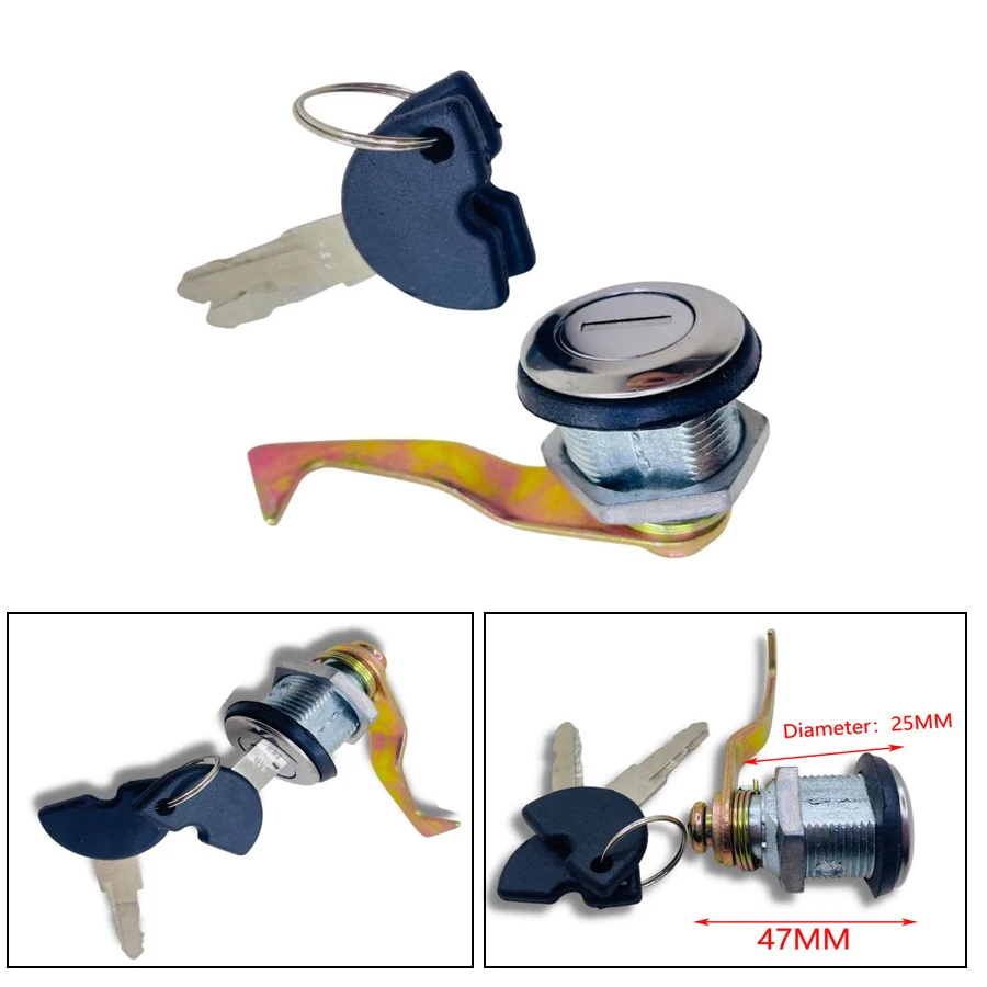 Motos, accesorios y piezas Candados y Sepikey Bloqueo del Asiento de la Motocicleta Cilindro Cerradura de Seguridad con Llaves para Moto Scooter raghuinstech.com