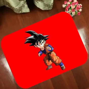 

Floor Mats Anti Slip Mat Cartoon Dragon Ball Japanese anime cute Printed Pattern Carpet Rug for Bathroom Door Living Room