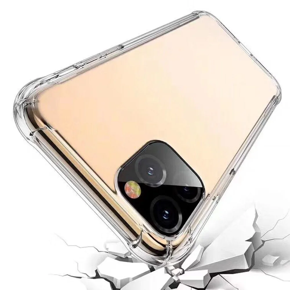 

Transparent Phone Case For Samsung Note 10Plus Note 8 Note 9 Clear Shockproof Soft Case For Samsung S8 S9 S10 S10 Plus S10 5G