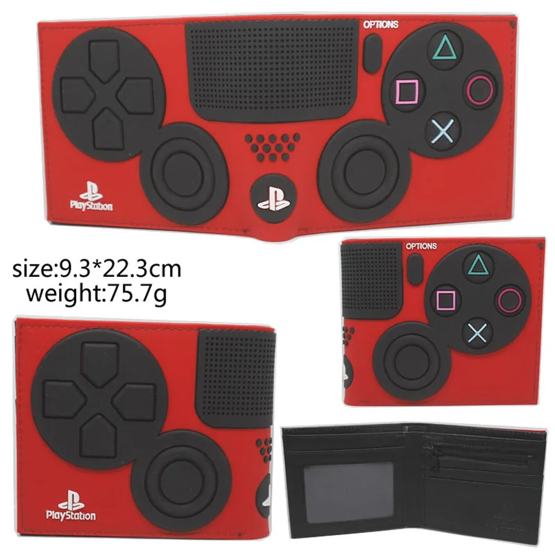 任天堂游戏机硅胶红色钱包