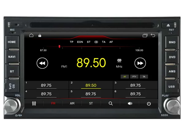 Excellent NaweiGe 6.2Inch Android quad core MTK 9.1 2+16GB Car  audio for NISSAN QASHQAI Autoradio GPS Navigation Car Multimedia players 10