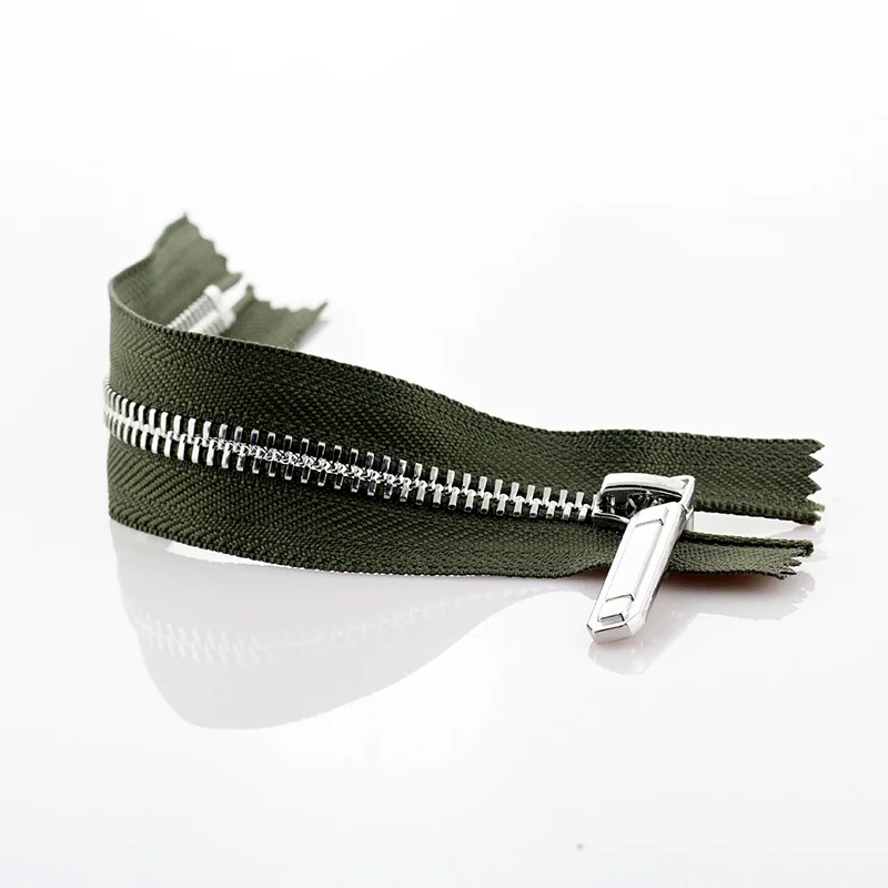 Navygreen 1/2 шт 8#20 см Металлические молнии серебряные зубы закрытые молнии для шитья карман одежда мешковатые юбки молнии Сделай Сам одежда аксессуары - Цвет: Navygreen