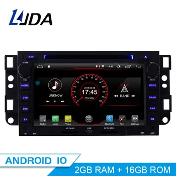 

LJDA 2 Din Android 10.0 Car Radio Multimedia DVD Player for Chevrolet Aveo Epica Captiva Spark Optra Tosca Kalos GPS Stereo WIFI