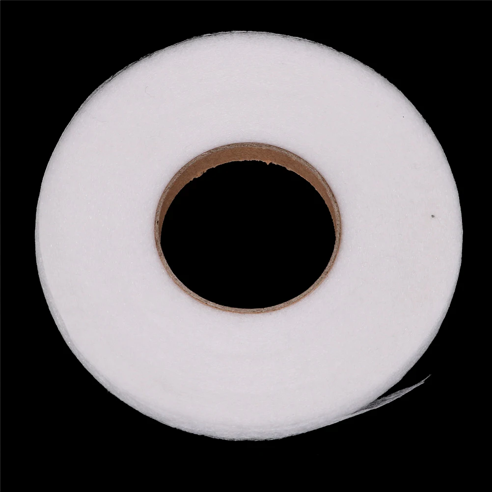 

1M 70 Yards White Double Sided Adhesive Tape Fusible Interlining Fabric Tape Iron On DIY Cloth Apparel Sewing Accessory
