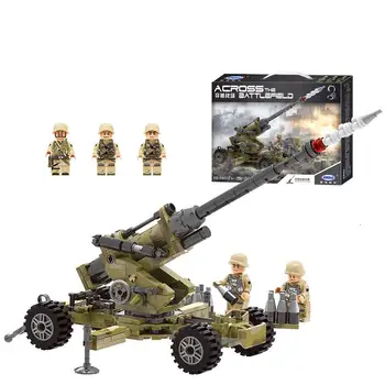 

Genuine Military Series The Scorpion Cindy Cannon Set Diy Building Blocks Bricks Educational Toy As Funny Gifts Xingbao 06011