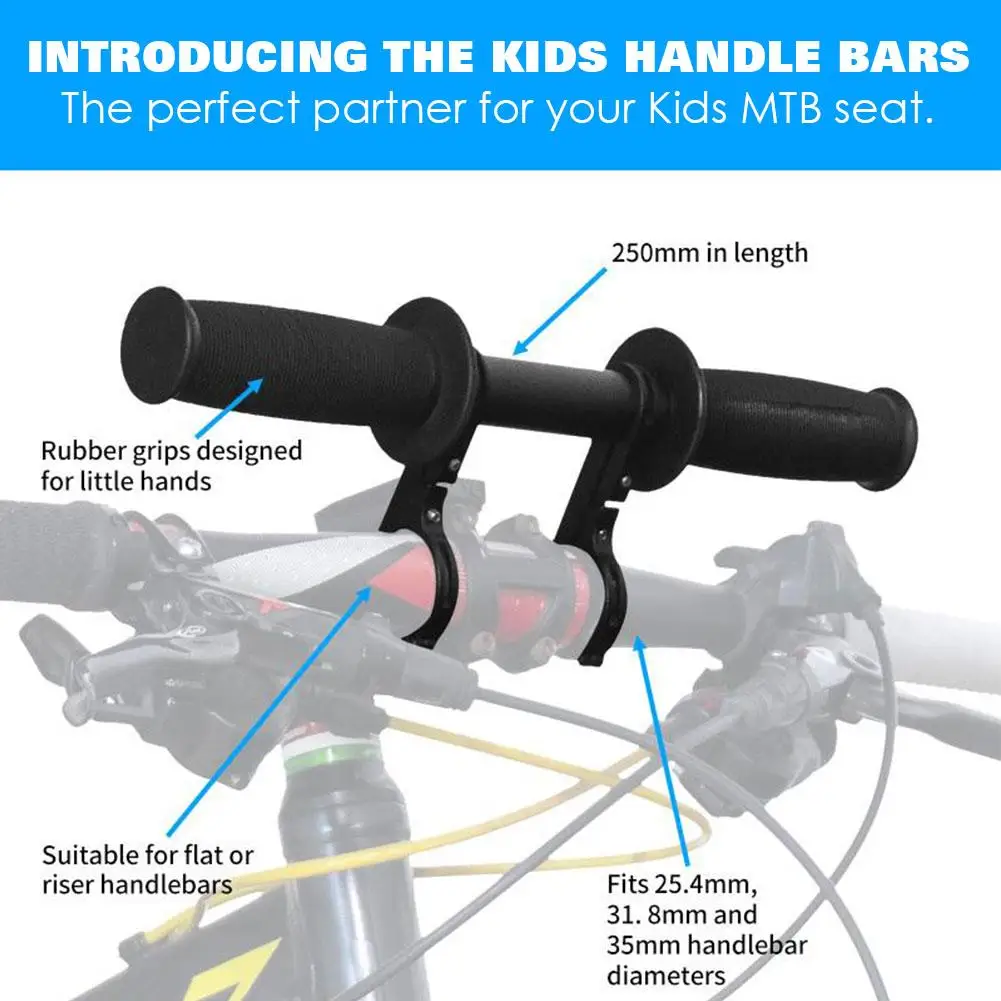 Kids Mtb Stuur Attachment Perfecte Accessoire Voor Mountainbike Kinderzitje  Stuur Voor Fiets Accessoires|Bicycle Handlebar| - AliExpress