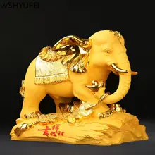 Wshyufei lucky elephant decoration figurine ornaments resin