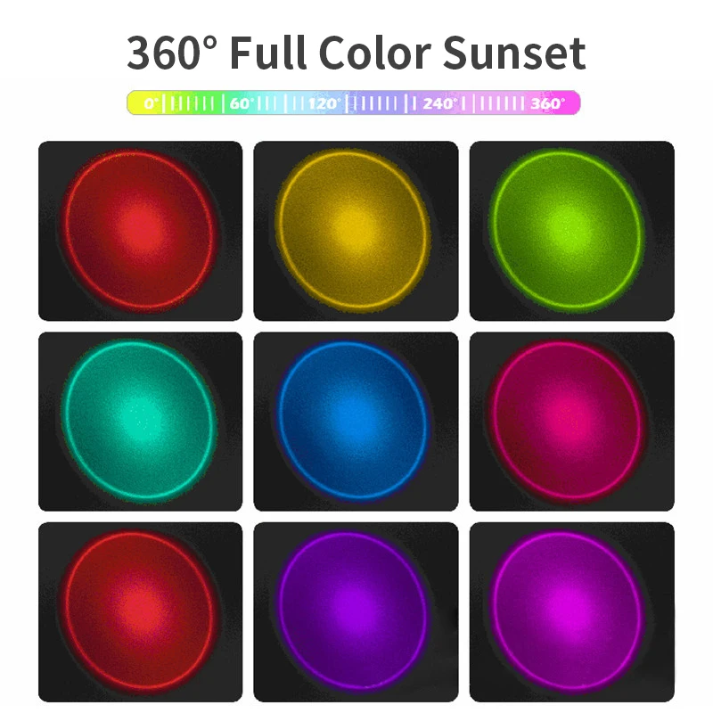 Luce Video LED RGB Dimmerabile - Batteria 2000mAh, Con Treppiede, Per Fotocamera - Foto 6