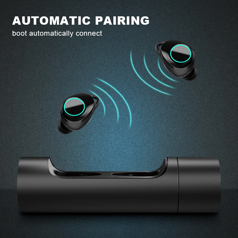 X8 TWS Bluetooth Earphone 5.0 Wireless Earbuds Headphone Sports Waterproof Headset with Mic Handfree Earphones for Smart Phone