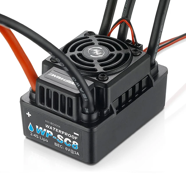 HOBBYWING EZRUN WP-SC8 ブラシレスESC Simple Unboxing