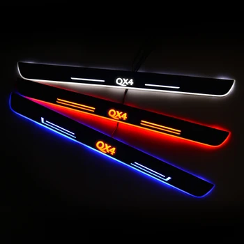 

AOGENIU LED Door Sill Streamed For INFINITI QX4 1997-2020 Scuff Plate Acrylic Door Sills Car Sticker Accessories