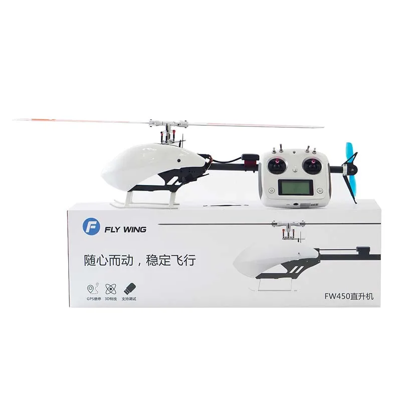 3D RTF 6CH RC Smart вертолет FW450 2 4 ГГц почти сборный вертолет|Радиоуправляемые вертолеты|