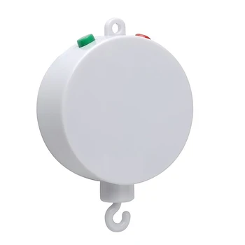 

Baby Crib Bed Bell Bed Hanging Toy ABS Auto Musical Mobile Music Box Toy with 12 Tunes Music Kids Hanging Rattle Bell Music Box