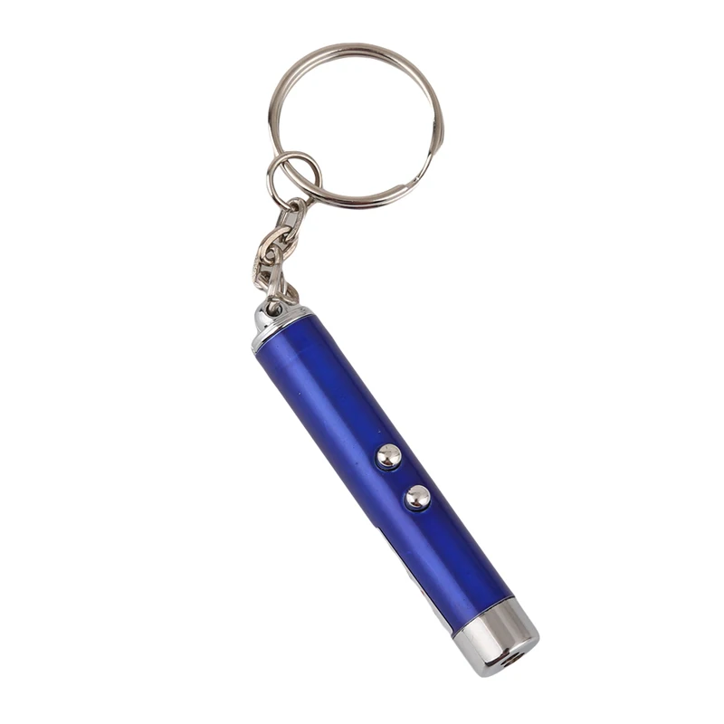 blue Лазерные удочки для кошек, новые игрушки для кошек, светодиодный светильник, лазерные забавные интерактивные игрушечные ручки для кошек, товары для домашних животных, Juguetes De Gatos EJ874811 - Цвет: blue