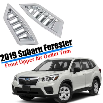 

Fit for 2019 2020 Subaru Forester Interior Air Outlet Frame Cover Trim ABS Plastic Chrome Sliver Car Styling Car Accessories