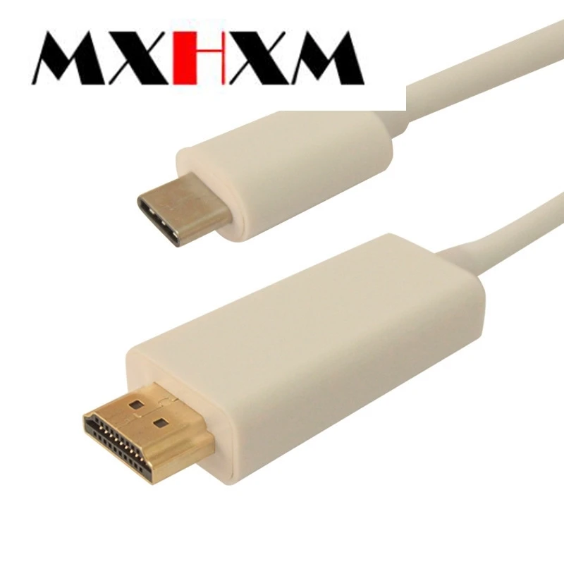 Кабель с разъемом type-c-HDMI 1,8 m HD USB3.1-hdmi 4k tv line usb-c-HD