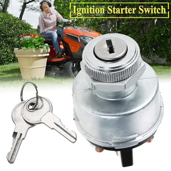 

Universal Ignition Key Starter Switch With 2 Keys For Car Tractor Trailer