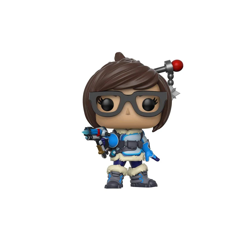 Экшн фигурка из винила FUNKO POP OW Game Over Watche TRACER REAPER SOLDIER Mei Коллекционная модель