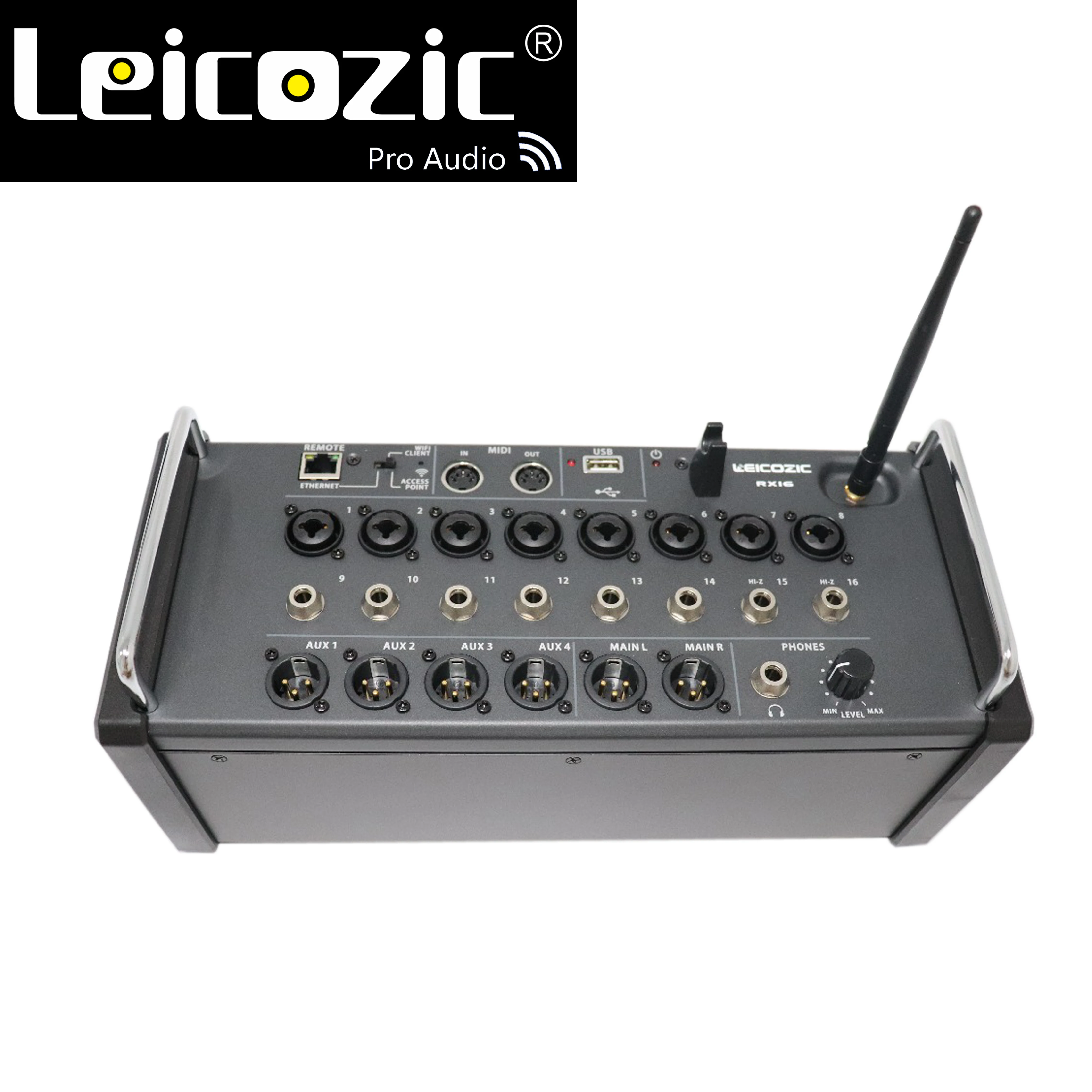 Цифровой миксер leicosic XR16 X AIR 1:1 16 входов для планшетов ipad/android встроенный Wi Fi и USB