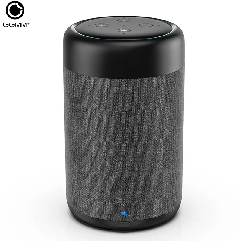 Cena GGMM przenośny dokująca głośnik do Echo Dot 3nd Alexa 15W potężny dźwięk 37 godzin gra 5200mAh kolumna (Echo Dot nie jest wliczony W cenę)