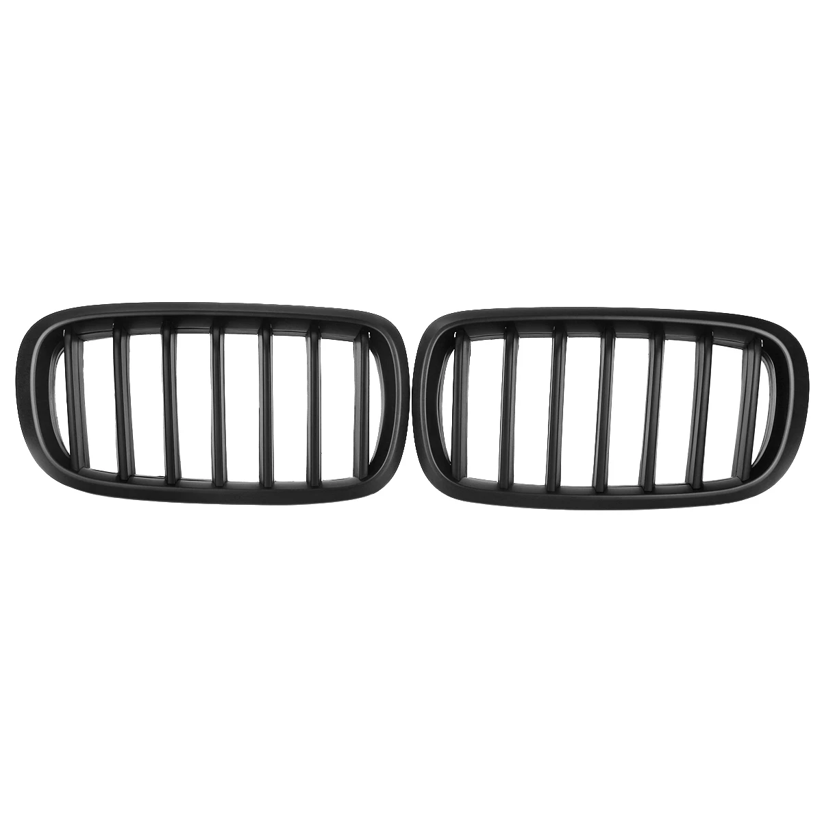 Автомобильные глянцевые матовые черные Передние решетки для BMW X5 F15 X6 F16 гоночные решетки автомобильный Стайлинг 51712334708