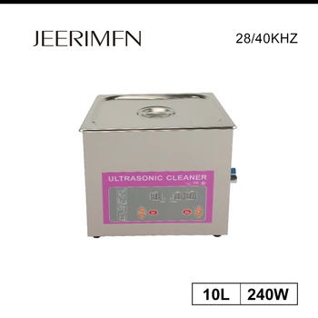 

10L Industrial Ultrasonic Cleaner Bath DPF Engine Mold Parts Oil Rust Degreaser Heat Time Set Ultrasound Cleaning Machine 240W