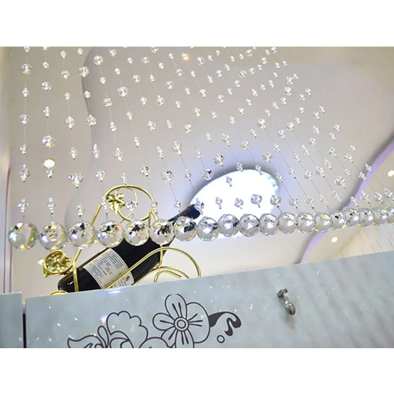 1 шт. стеклянные хрустальные бусины Фотофон для свадебной фотосъемки|Занавеска| |