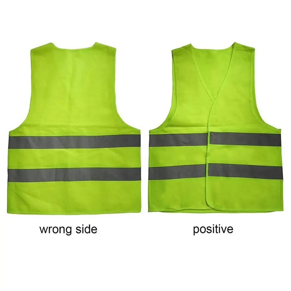 Новинка, хит, унисекс, XL, XXL, XXXL, светоотражающий жилет, рабочая одежда, обеспечивает высокую видимость, день, ночь, бег Предупреждение, Детский защитный жилет