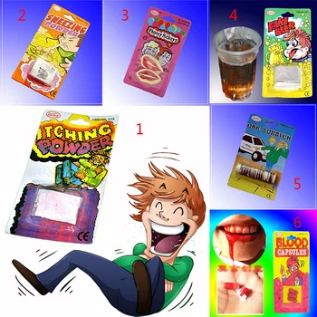 

Novelty Itchy Powder Prank Packages Prank Joke Gag Trick Joke Fake Car Scratches Funny Magic Kid Adult Toy