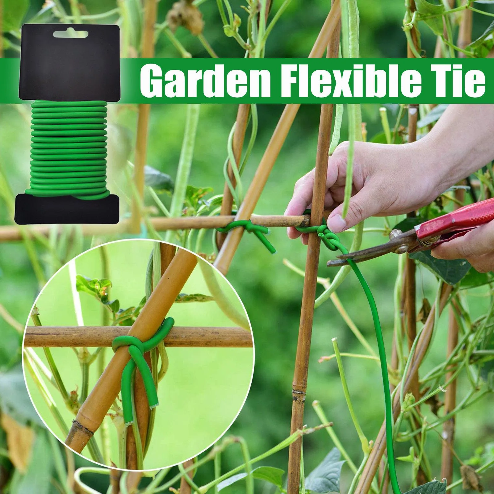 Gardening Essential Plants Soft Wire Garden Flexible Tie Soft Plant