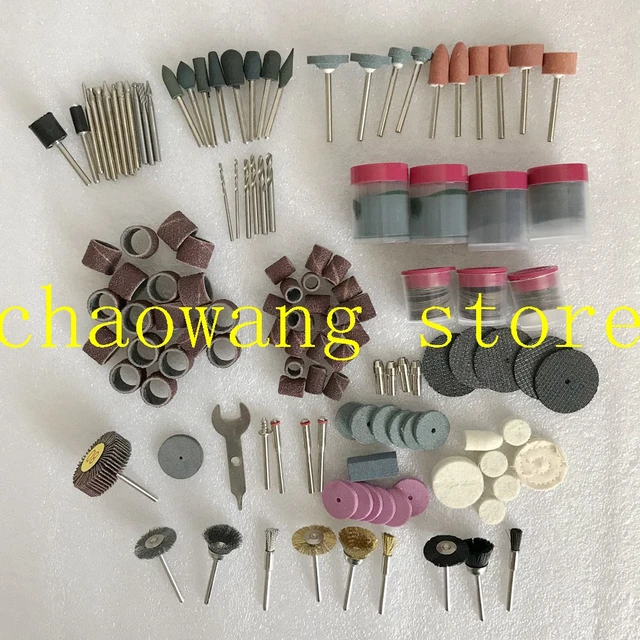 310pcs Mini Drill Accessories Kit Abrasive Rotary Tool Accesorios Bits  Blades Discs Set for Dremel Sanding Cutting Grinding - AliExpress