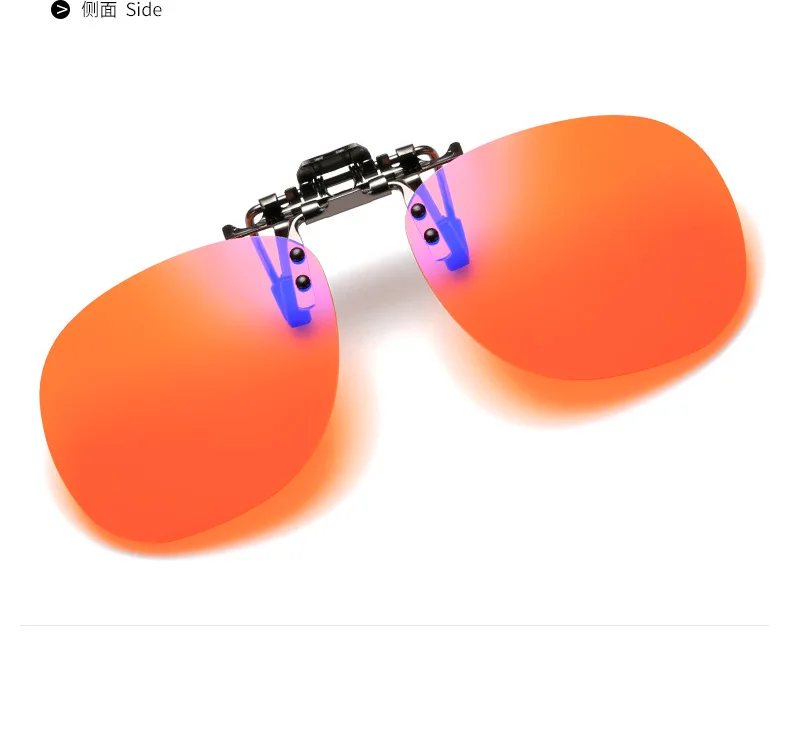 NONOR Anti-90%-Blaulichtfilter-Brille für Herren, zum Aufstecken, randlos, Computer-Klemmbrille, Blaulichtfilter-Gaming-Brille, UV400 – Detail 15