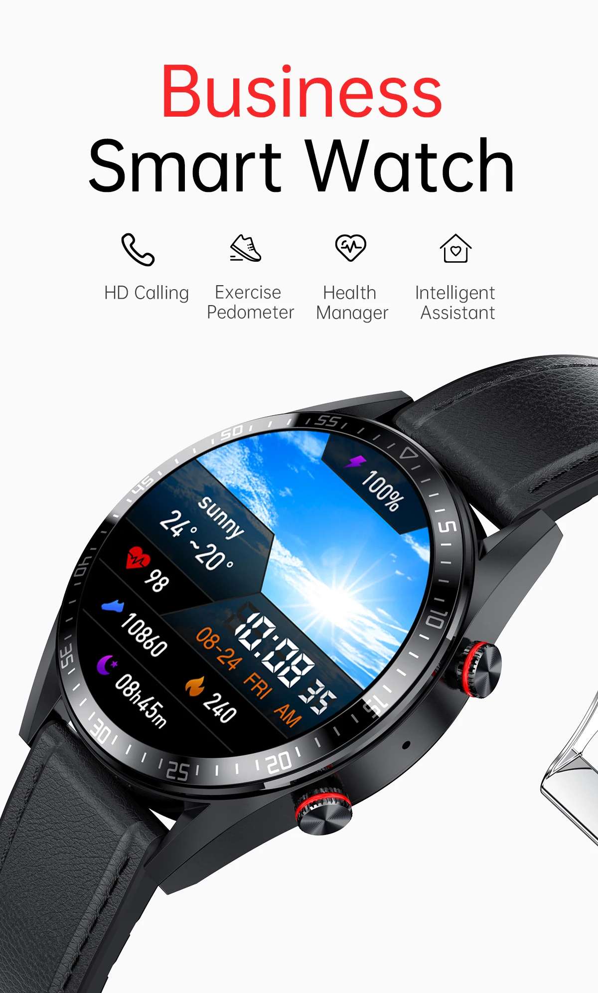 Z18 Smart Watch Men 1.39inch AMOLED Screen 454*454 BT Phone Call Music Playback Heart Rate Monitor Sport Smartwatch VS KK70