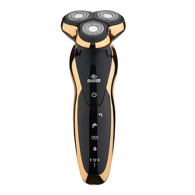 Electric Shaver For Men Rechargeable Men Electric Razor USB 3Blades Portable Water Proof Shaving Machine ZOZEN Electric Shavers 9001-g